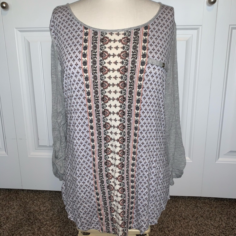 3/4 sleeve shirt